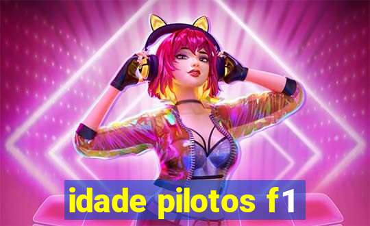 idade pilotos f1